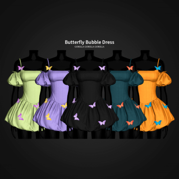 Butterfly Bubble Dress