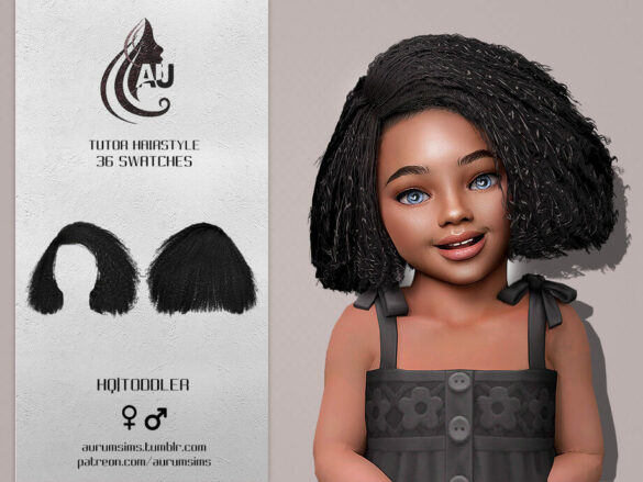 Tutor - Curly hairstyle for toddlers
