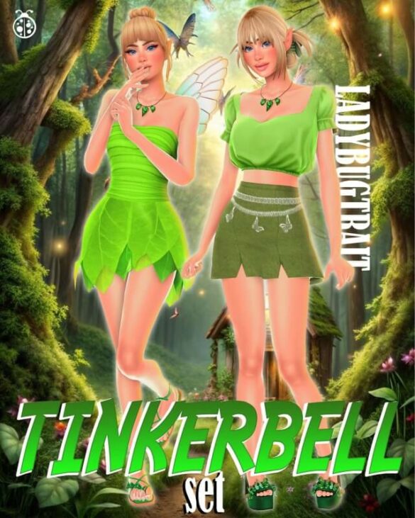 Tinkerbell is landing in your game