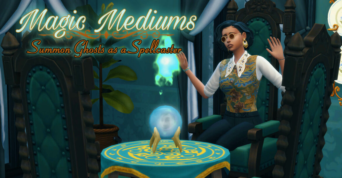 Magic Mediums Summon Ghosts as a Spellcaster