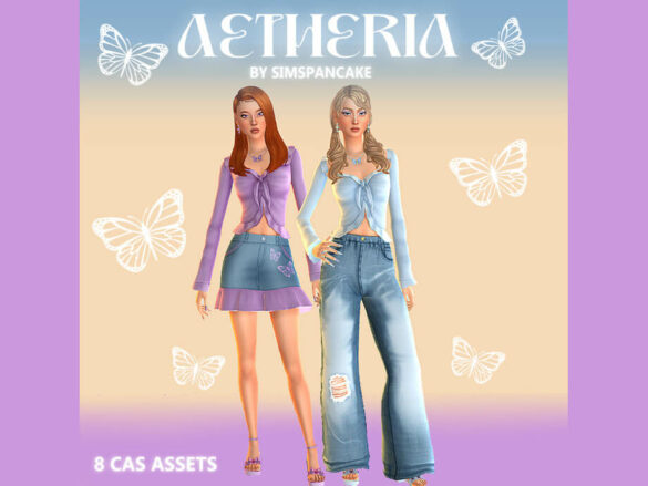 Aetheria Clothes Collection (Maxis Match)