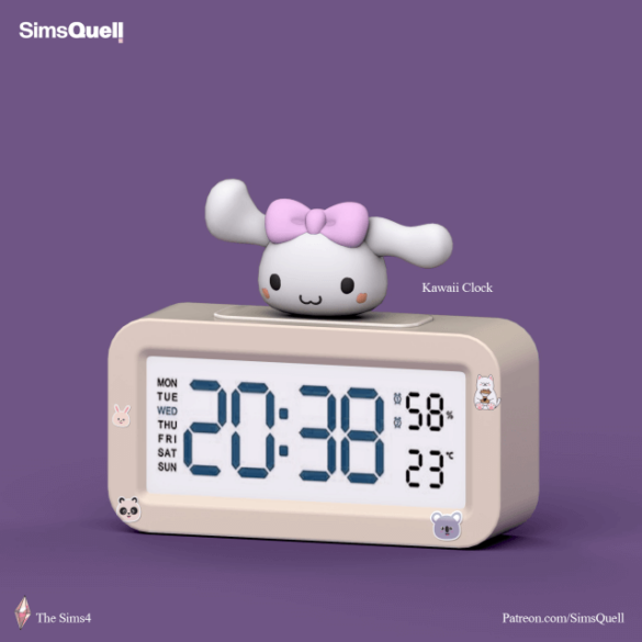 kawaii clock