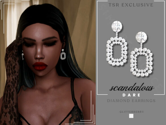 Scandalous Dare- Diamond Earrings