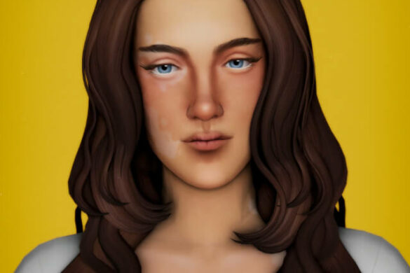 lara hair early access basegame - The Sims Game