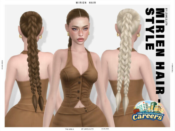 Careers Collection Mirien Double Braid Hairstyle