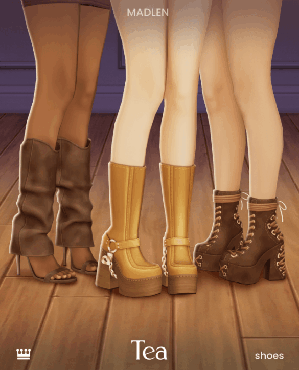 tea shoe set